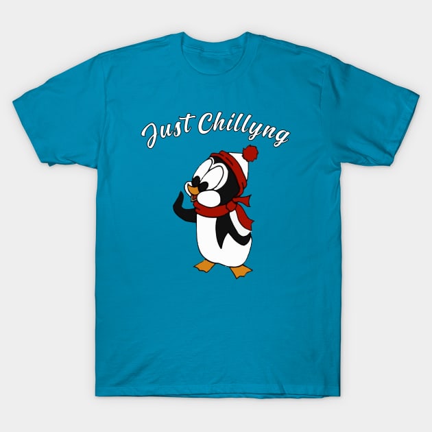 Just Chillyng - Chilly Willy T-Shirt by kareemik